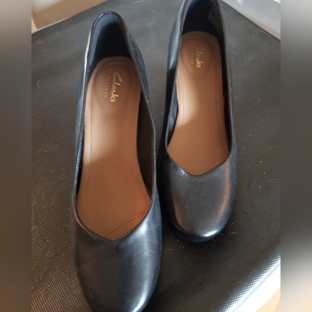 Clark's Artisan Wedge Shoes (Wide)
